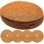Asfasfq - disque de coco protection pour plantes epaisseur 5mm - 8mm contre l'humidit, le gel, l'hiver, ...