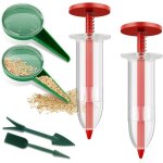 Asfasfq - distributeur de graines, 6 pcs mini semoir semences, semoir à graines de jardin manuel, nouveau ... Asfasfq - distributeur de graines, 6 pcs mini semoir semences, semoir à graines de jardin manuel, nouveau ...