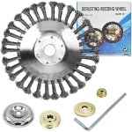Asfasfq - duojin roue de dsherbage tte brosse dsherbage 8 pouces pour dbroussailleuse, tondeuse  ...