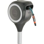 Asfasfq - enrouleur de tuyau sur pic rollup m (blanc) ¿ longueur 20m ¿ Ø13mm ¿ garantie 5 ans ¿ ...