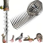 Asfasfq - epines grimpantes pour animaux - piques pour oiseaux - dflecteur d'cureuil - pour mangeoires ...