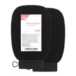Asfasfq - fatima's garden gants kessa exfoliants - gommage spa naturels, noir (2 gants) Asfasfq - fatima's garden gants kessa exfoliants - gommage spa naturels, noir (2 gants)