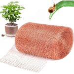 Asfasfq - filet anti limaces et escargots, 12. 7cm x 9 m filet en cuivre anti limace, ruban de cuivre ...