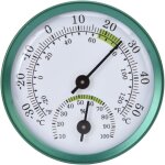 Asfasfq - fockety thermomtre mural, mini tenture murale sans piles ncessaires cadran mince transparent ...