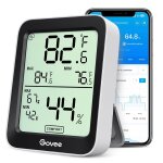 Asfasfq - govee thermomtre hygromtre intrieur petit moniteur mini numrique  haute prcision capteur ...