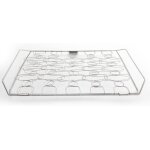 Asfasfq - home panier gril pour poisson et lgumes, grille flexible en acier inoxydable, double grille ...