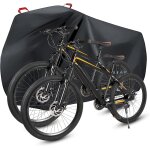 Asfasfq - housse de vélo pour 2 vélos, housse de protection exterieur imperméable par polyester protection ... Asfasfq - housse de vélo pour 2 vélos, housse de protection exterieur imperméable par polyester protection ...