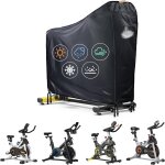 Asfasfq - housse de vélo stationnaire imperméable d'extérieur avec grille d'aération, bande imperméable, ... Asfasfq - housse de vélo stationnaire imperméable d'extérieur avec grille d'aération, bande imperméable, ...