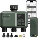 Asfasfq - johgee programmateur arrosage wifi 3 voies, avec technologie rf 433 500m, minuteur arrosage ... Asfasfq - johgee programmateur arrosage wifi 3 voies, avec technologie rf 433 500m, minuteur arrosage ...