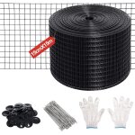 Asfasfq - kit de clôture de protection pour panneaux solaires, 15 cm x 15 m grillagé anti - pigeons en ... Asfasfq - kit de clôture de protection pour panneaux solaires, 15 cm x 15 m grillagé anti - pigeons en ...