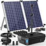 Asfasfq - kit complet de filtre solaire de bassin avec pompe - 70 w 2500 l / h - pompe solaire de bassin ... Asfasfq - kit complet de filtre solaire de bassin avec pompe - 70 w 2500 l / h - pompe solaire de bassin ...