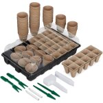 Asfasfq - kit germination graines, 131 pièces, plantes, plantation, godets semis, outils de repiquage, ... Asfasfq - kit germination graines, 131 pièces, plantes, plantation, godets semis, outils de repiquage, ...