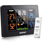 Asfasfq - kladnder horloge mto radio - pilote, thermomtre et hygromtre, station mto radio - pilote ...
