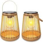 Asfasfq - lampe solaire extrieure, 2 pices lanterne solaire extrieure dcoration jardin avec ampoules ...