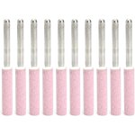 Asfasfq - lexiang 10 pices aiguiseur de trononneuse pierres de meulage 4. 8mm 3 / 16 outil d'afftage ...