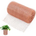Asfasfq - maille de cuivre, 12. 7cm * 12m grillage anti rongeur filet anti limaces et escargot filet ...