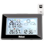 Asfasfq - mebus station mto radio - pilote avec capteur extrieur, thermomtre / hygromtre, horloge ...