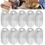 Asfasfq - métal gardes gouttière 10 pièces tamis gouttière feuilles couvercles tuyau descente filtre ... Asfasfq - métal gardes gouttière 10 pièces tamis gouttière feuilles couvercles tuyau descente filtre ...