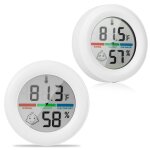 Asfasfq - mini thermomtre hygromtre, intrieur digital  haute prcision thermostat, thermomtre chambre ...