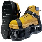 Asfasfq - moorstdel chaussures à ongles avec scarificateur manuel, aérateur de pelouse + chaussures de ... Asfasfq - moorstdel chaussures à ongles avec scarificateur manuel, aérateur de pelouse + chaussures de ...