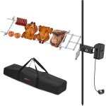 Asfasfq - onlyfire campfire rottisorie, 155. 3 cm hauteur réglable, avec sac de rangement, facile à assembler, ... Asfasfq - onlyfire campfire rottisorie, 155. 3 cm hauteur réglable, avec sac de rangement, facile à assembler, ...