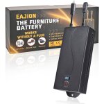 Asfasfq - pack batterie 2500mah rechargeable sans fil pour canap inclinable universel - compatible 2 ...