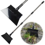 Asfasfq - pelle de jardin multifonction avec poigne rglable de 132 cm, grattoir  mousse pour dsherber, ...