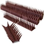 Asfasfq - pic anti pigeon 5. 16m anti pigeons pour balcon, 12 pices anti oiseaux exterieur en plastique ...