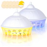 Asfasfq - piege a puces, 2pcs piege a punaise de lit avec 10 disques adhésifs, 6 modes d'éclairage piège ... Asfasfq - piege a puces, 2pcs piege a punaise de lit avec 10 disques adhésifs, 6 modes d'éclairage piège ...