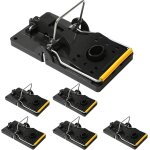 Asfasfq - piège à souris 6 pièces, grande tapette à souris, tapette professionnelle avec appâts pour ... Asfasfq - piège à souris 6 pièces, grande tapette à souris, tapette professionnelle avec appâts pour ...