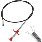 Asfasfq - pince  griffes flexible, 1 pice spirale de vidange, crochet de nettoyage d'vier, dissolvant ...