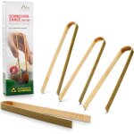 Asfasfq - pince à limaces - lot de 4 répulsif à escargots en bambou naturel pour lutter contre les ravageurs ... Asfasfq - pince à limaces - lot de 4 répulsif à escargots en bambou naturel pour lutter contre les ravageurs ...