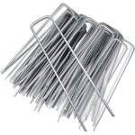 Asfasfq - piquets de jardin, 50 pcs piquets de fixation tente en forme de u piquets de jardin agrafes ... Asfasfq - piquets de jardin, 50 pcs piquets de fixation tente en forme de u piquets de jardin agrafes ...