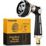 Asfasfq - pistolet d'arrosage de jardin, métal pulvérisateur de tuyau robuste, 8 modèles pistolet avec ... Asfasfq - pistolet d'arrosage de jardin, métal pulvérisateur de tuyau robuste, 8 modèles pistolet avec ...