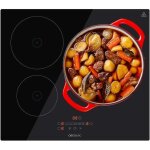 Asfasfq - plaque  induction 3 foyers bolero squad i 3001. puissance maximale 7200 w  9 niveaux, tmoin ...