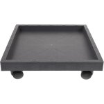 Asfasfq - plateau a plantes avec roues supports a plantes carrs en rsine pp de 15. 15 pouces chariot ...