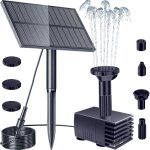 Asfasfq - pompes solaires pour fontaine d'extrieur - pompe de bassin solaire - fontaine solaire pour ...