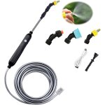 Asfasfq - pulverisateur electrique, pulverisateur pour toiture avec 4 buses et 10m de tuyau, pulverisateur ...