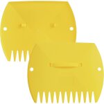 Asfasfq - ramasse feuilles mortes lot de 2 ramasse herbe 38x30. 5cm