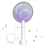 Asfasfq - raquette electrique insectes 4000v, raquette moustique electrique rechargeable via usb, tuer ... Asfasfq - raquette electrique insectes 4000v, raquette moustique electrique rechargeable via usb, tuer ...