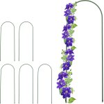 Asfasfq - relaxdays arches à rosiers, lot de 6, h x l : 90 x 32 cm, métal, tuteur pour plantes grimpantes, ... Asfasfq - relaxdays arches à rosiers, lot de 6, h x l : 90 x 32 cm, métal, tuteur pour plantes grimpantes, ...