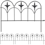Asfasfq - relaxdays bordure de jardin à planter, 4 éléments de clôture, hxl : 28, 5 x 39 cm, métal, design ... Asfasfq - relaxdays bordure de jardin à planter, 4 éléments de clôture, hxl : 28, 5 x 39 cm, métal, design ...