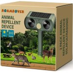 Asfasfq - repulsif chat exterieur solaire, pack de 2 rpulsif chat ultrason, repousse efficacement les ...