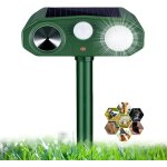 Asfasfq - repulsif chat exterieur, rpulsif chat ultrason, 3 modes repulsif chat solaire avec lumire ...