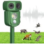 Asfasfq - repulsif chat solaire, répulsif chat ultrason exterieur, 4 modes réglable, chargement usb, ... Asfasfq - repulsif chat solaire, répulsif chat ultrason exterieur, 4 modes réglable, chargement usb, ...
