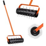 Asfasfq - rouleau aérateur de pelouse manuel - avec 42 clous de 5 cm et protection anti - éclaboussures ... Asfasfq - rouleau aérateur de pelouse manuel - avec 42 clous de 5 cm et protection anti - éclaboussures ...