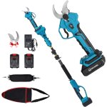 Asfasfq - scateur electrique tlescopique, 40mm scateur electrique sans fil avec 21v 2x4. 0ah batterie, ...