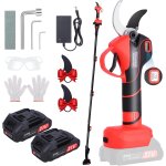 Asfasfq - sécateur electrique télescopique 50mm avec 2 mètres perche: secateur electrique sans fil avec ... Asfasfq - sécateur electrique télescopique 50mm avec 2 mètres perche: secateur electrique sans fil avec ...