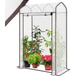 Asfasfq - sekey petite serre  tomates - 150 x 100 x 50 cm - mini serre en film pour serre  tomates ...