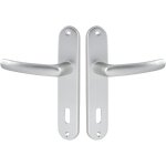 Asfasfq - set de poignée de porte sur petite plaque - version clé l, porte de chambre, bureau - entraxe ... Asfasfq - set de poignée de porte sur petite plaque - version clé l, porte de chambre, bureau - entraxe ...